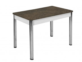 Стол Триумф пластик раздвижной 1350 опора круглая подстолье белое #0415 в Тюмени - mebel-tymen.ru | фото