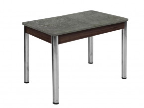 Стол Триумф пластик раздвижной 1350 опора круглая подстолье венге #0416 в Тюмени - mebel-tymen.ru | фото