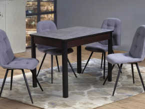 Стол Триумф пластик раздвижной 1350 опора полуовал подстолье венге #0416 в Тюмени - mebel-tymen.ru | фото