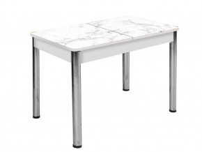 Стол Триумф раздвижной опоры круглые хром #376812382 в Тюмени - mebel-tymen.ru | фото