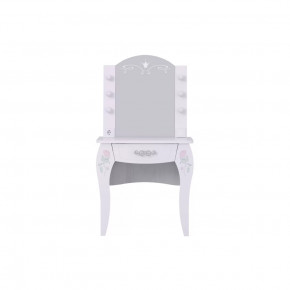 Стол туалетный Розалия №12 +подсветка  (лиственница белая) в Тюмени - mebel-tymen.ru | фото