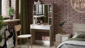 Стол туалетный «Салли» Дуб Сонома, Белый Ясень в Тюмени - mebel-tymen.ru | фото