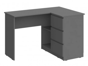 Стол угловой Челси Графит в Тюмени - mebel-tymen.ru | фото