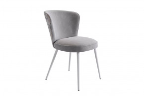 Стул Адам серый (велюр) в Тюмени - mebel-tymen.ru | фото