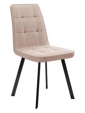 Стул DikLine 207 B03 BEIGE, ножки черные в Тюмени - mebel-tymen.ru | фото