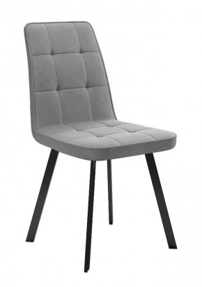 Стул DikLine 207 B22 GREY /ножки черные в Тюмени - mebel-tymen.ru | фото
