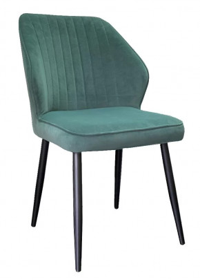 Стул DikLine 222М микровелюр Z39 авокадо, ножки черные в Тюмени - mebel-tymen.ru | фото