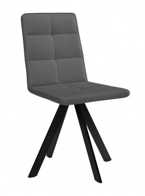 Стул DikLine 230 поворотный B28 ANTRACITE, ножки черные в Тюмени - mebel-tymen.ru | фото