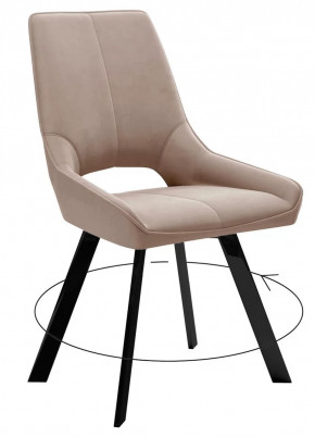 Стул DikLine 268 Z128 бежевый, ножки черные в Тюмени - mebel-tymen.ru | фото