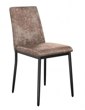 Стул DikLine 270 M05 шоколад, ножки черные в Тюмени - mebel-tymen.ru | фото