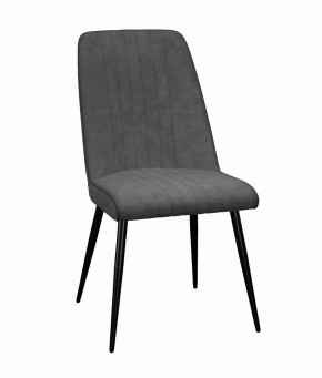 Стул DikLine 325 Gr Graphite, ножки черные в Тюмени - mebel-tymen.ru | фото