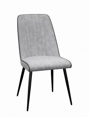 Стул DikLine 325 Gr Grey, ножки черные в Тюмени - mebel-tymen.ru | фото