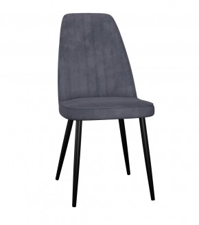 Стул DikLine 326 B28 ANTRACITE, ножки черные в Тюмени - mebel-tymen.ru | фото