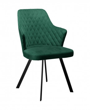Стул DikLine 345 K13 изумруд, ножки черные в Тюмени - mebel-tymen.ru | фото