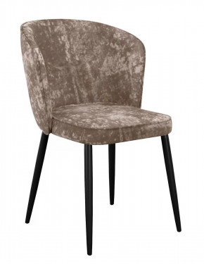 Стул DikLine 347 микровелюр M05 шоколад, ножки черные в Тюмени - mebel-tymen.ru | фото