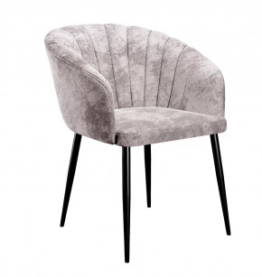 Стул DikLine 441 M02 бежевый, ножки черные в Тюмени - mebel-tymen.ru | фото