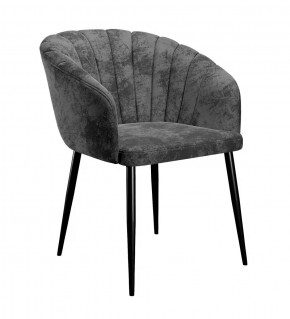 Стул DikLine 441 M14 серый, ножки черные в Тюмени - mebel-tymen.ru | фото