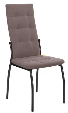 Стул DikLine ГАЛС-М каркас черный/ B5 LATTE в Тюмени - mebel-tymen.ru | фото