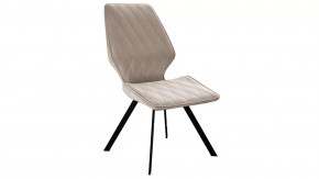 Стул «Матэо»  Черный муар, Микровелюр BRENDY Creame в Тюмени - mebel-tymen.ru | фото