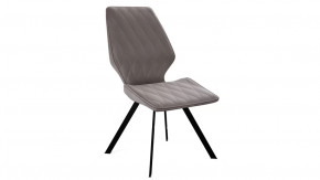 Стул «Матэо»  Черный муар, Микровелюр BRENDY Latte в Тюмени - mebel-tymen.ru | фото