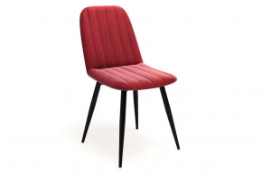 Стул ОСТИН ПОЛОСА, велюр Ultra Berry (бордовый) 4 шт. в Тюмени - mebel-tymen.ru | фото