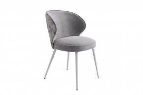 Стул Остин серый (велюр) в Тюмени - mebel-tymen.ru | фото