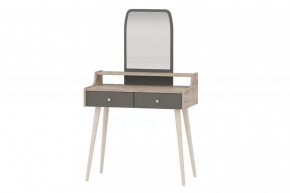 Трюмо 4-25916 (ш800*г448*в1330мм), ЛДСП Графит/Дуб крафт серый в Тюмени - mebel-tymen.ru | фото