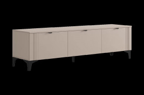 Тумба 2 Рич кашемир/фрапучино матовый/черный в Тюмени - mebel-tymen.ru | фото