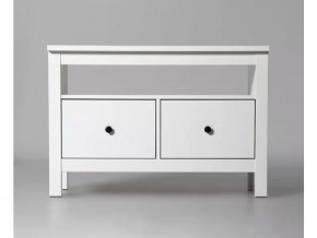 Тумба 2 ящика Сага белая в Тюмени - mebel-tymen.ru | фото