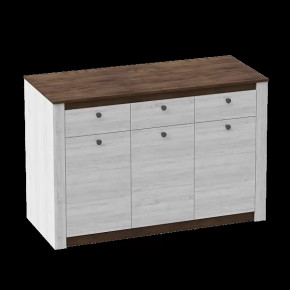 Тумба 3 двери 3 ящика Даллас в Тюмени - mebel-tymen.ru | фото