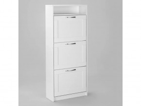 Тумба для обуви 60х143 Сириус белая в Тюмени - mebel-tymen.ru | фото