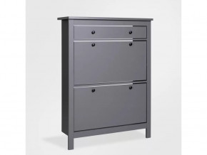 Тумба для обуви 92х122 Сага серая в Тюмени - mebel-tymen.ru | фото