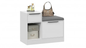 Тумба для обуви «Агата» комбинированная Белый в Тюмени - mebel-tymen.ru | фото