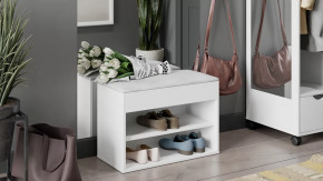 Тумба для обуви «Лайт» Тип 1 Белый глянец в Тюмени - mebel-tymen.ru | фото