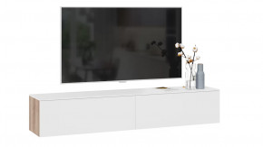 Тумба для теле- и радиоаппаратуры «Порто» Яблоня Беллуно, Белый софт в Тюмени - mebel-tymen.ru | фото