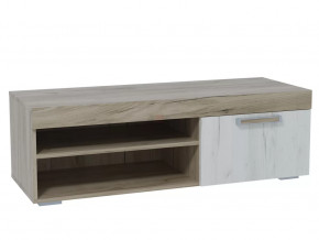 Тумба для теле-радио аппаратуры "Ольга 19" Дуб крафт серый/Дуб крафт белый в Тюмени - mebel-tymen.ru | фото