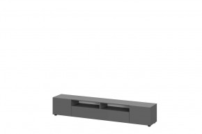 Тумба для телевидеоаппаратуры графит серый Денвер в Тюмени - mebel-tymen.ru | фото