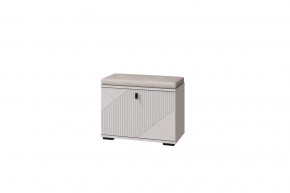 Тумба Кашемир с мягким элементом, кашемир/сантьяго/велюр бежевый в Тюмени - mebel-tymen.ru | фото