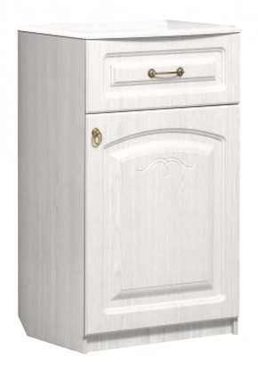 Тумба комбинированная "Визит-15" Рамух/Сандал белый в Тюмени - mebel-tymen.ru | фото