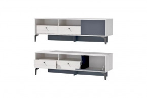 Тумба Лион Т-1 Ясень анкор светлый/Графит Диал в Тюмени - mebel-tymen.ru | фото