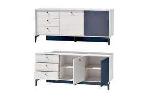 Тумба Лион Т-2 Ясень анкор светлый/Графит Диал в Тюмени - mebel-tymen.ru | фото