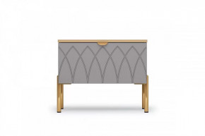 Тумба прикроватная 540 "Капри-2" Мокко/Силк анис в Тюмени - mebel-tymen.ru | фото