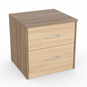 Тумба прикроватная Дуэт Люкс в цвете Шимо темный/светлый в Тюмени - mebel-tymen.ru | фото