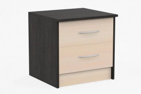 Тумба прикроватная Дуэт Люкс в цвете Венге/Млечный Дуб в Тюмени - mebel-tymen.ru | фото