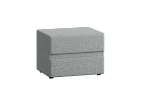 Тумба прикроватная Ester в обивке жаккард Анри 35 серый в Тюмени - mebel-tymen.ru | фото