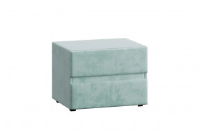 Тумба прикроватная Ester в обивке велюр Onix 7 мятный в Тюмени - mebel-tymen.ru | фото
