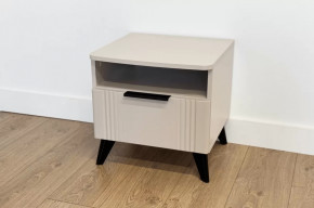 Тумба прикроватная Катрин кашемир/фрапучино матовый в Тюмени - mebel-tymen.ru | фото
