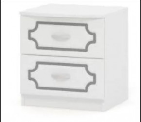 Тумба прикроватная "Лакированный белый жемчуг" в Тюмени - mebel-tymen.ru | фото