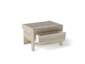 Тумба прикроватная Мале, дуб галифакс белый в Тюмени - mebel-tymen.ru | фото