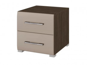 Тумба прикроватная Ненси Венге-Капучино глянец в Тюмени - mebel-tymen.ru | фото